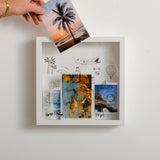 NEW! Adventure travel memory box frame