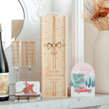NEW! Merry Christmas ribbon bottle gift box