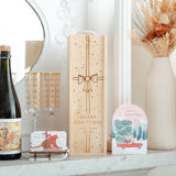 NEW! Merry Christmas ribbon bottle gift box