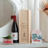NEW! Merry Christmas bottle gift box