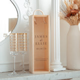 NEW! Personalised engagement bottle box