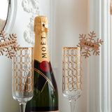 NEW! Christmas snowflake glass place names