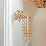 NEW! Christmas snowflake glass place names