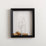 NEW! Wine bottle cork frame