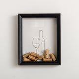 NEW! Wine bottle cork frame