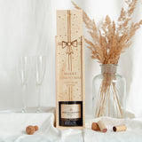 NEW! Merry Christmas ribbon bottle gift box