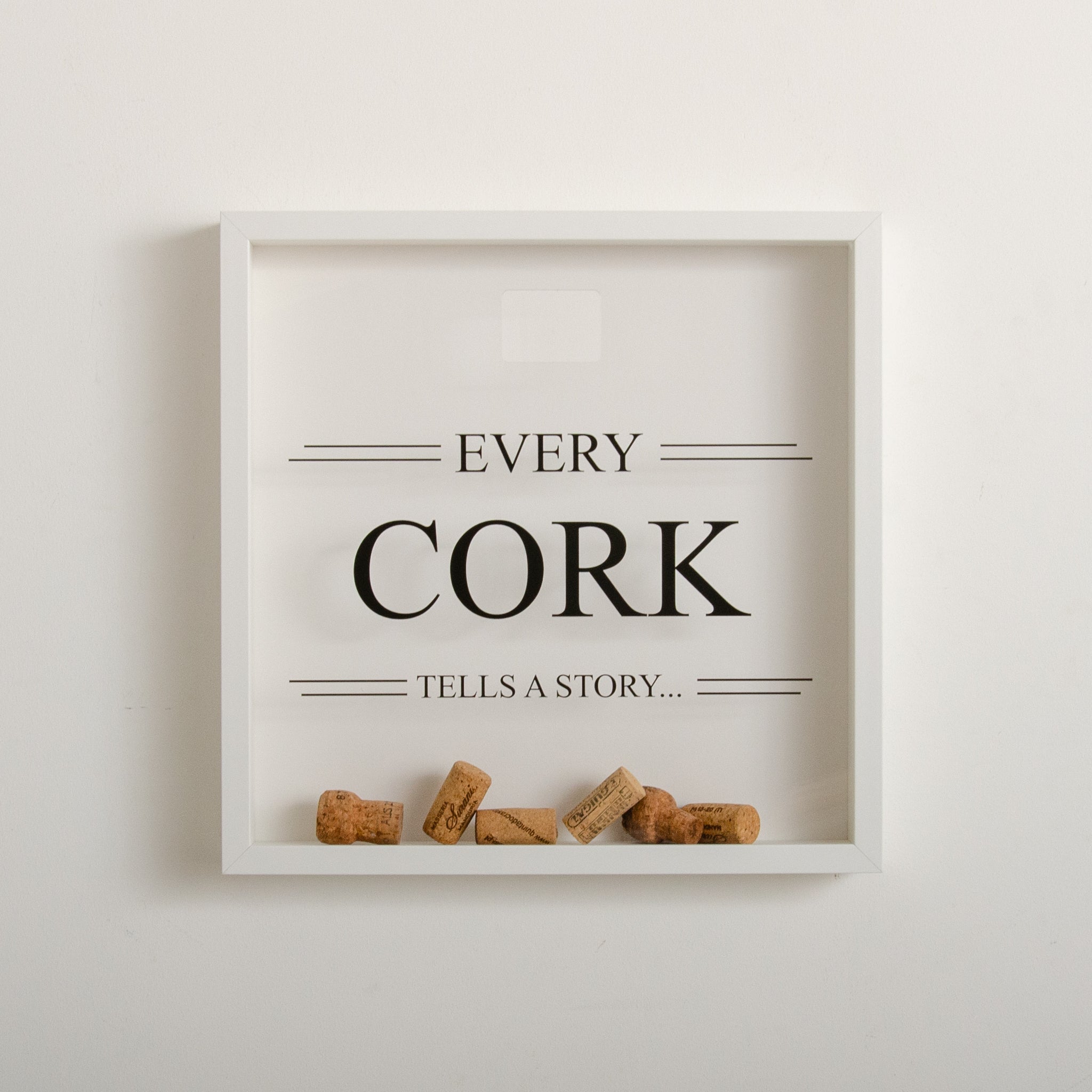 Large cork memory box frame – Stag Design