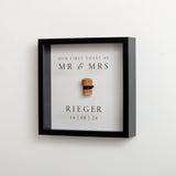 NEW! Our first toast cork saver memory box frame