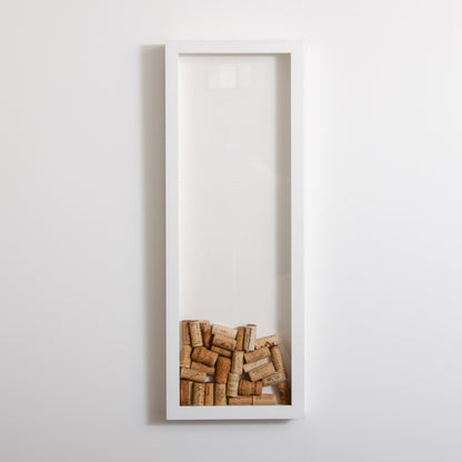 Vertical drinks cork frame