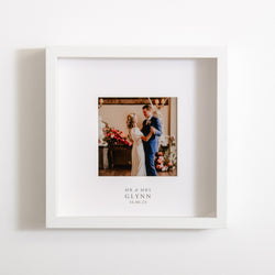 NEW! Personalised wedding photo frame