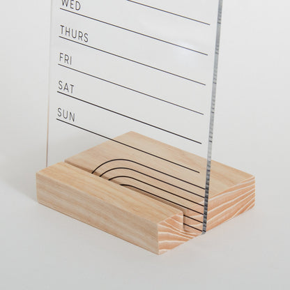 Personalised running plan sign