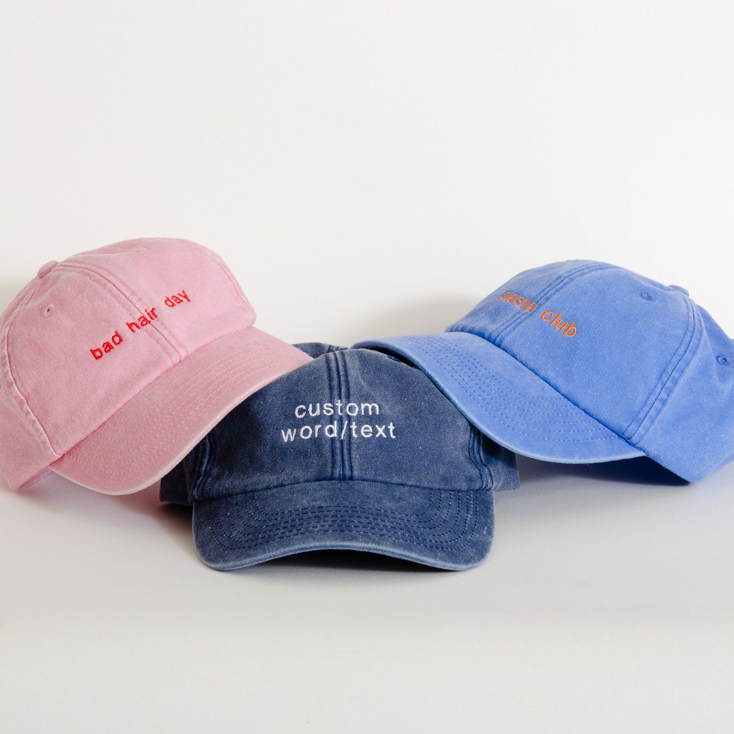 Personalised Embroidered Vintage Cap