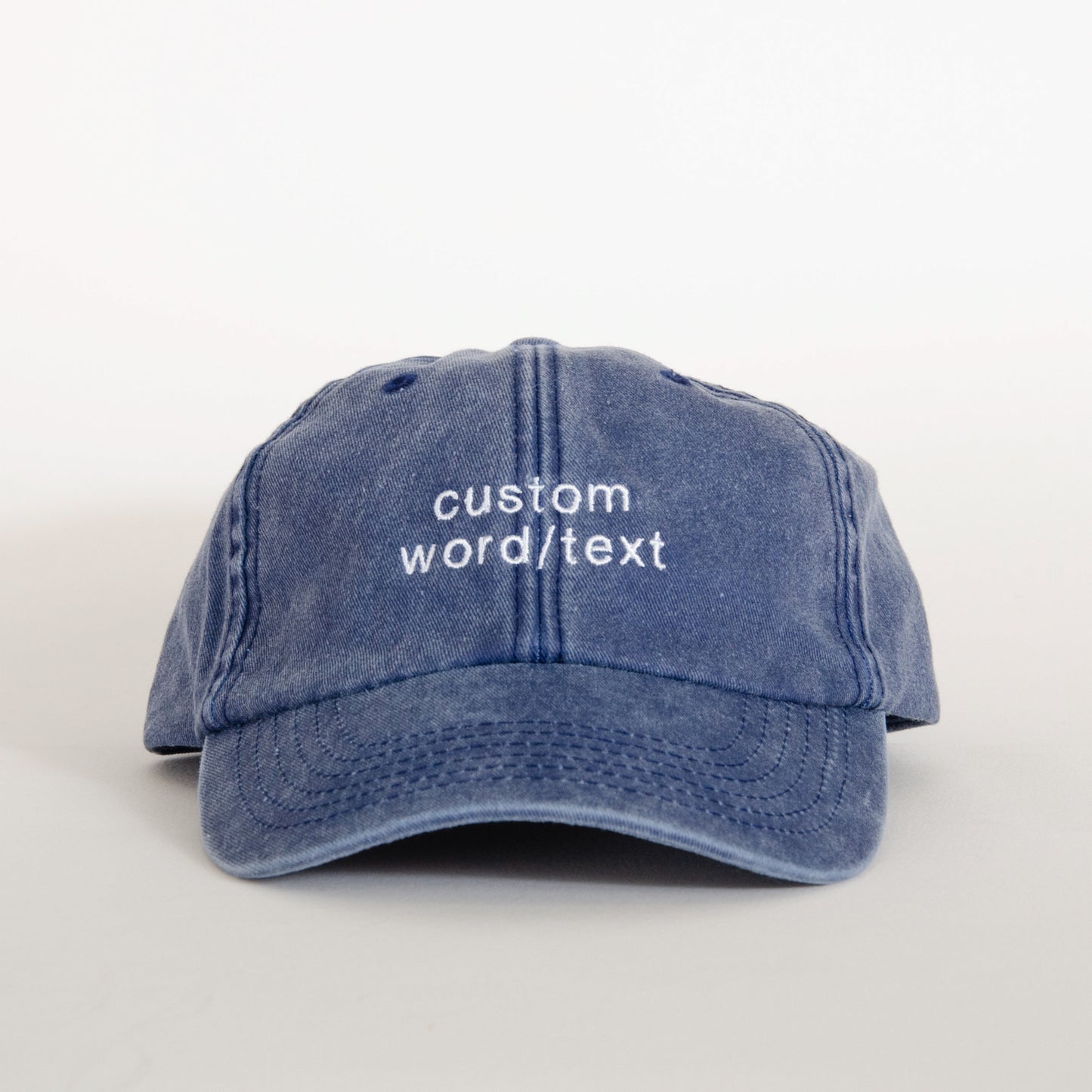 Personalised Embroidered Vintage Cap