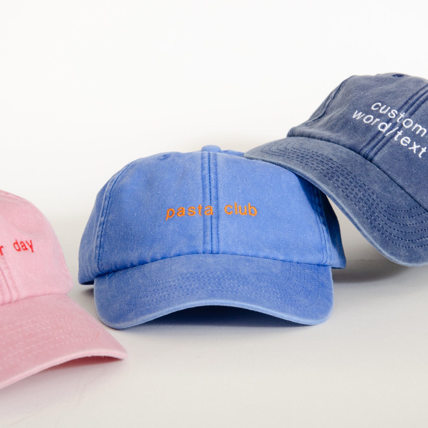 Personalised Embroidered Vintage Cap