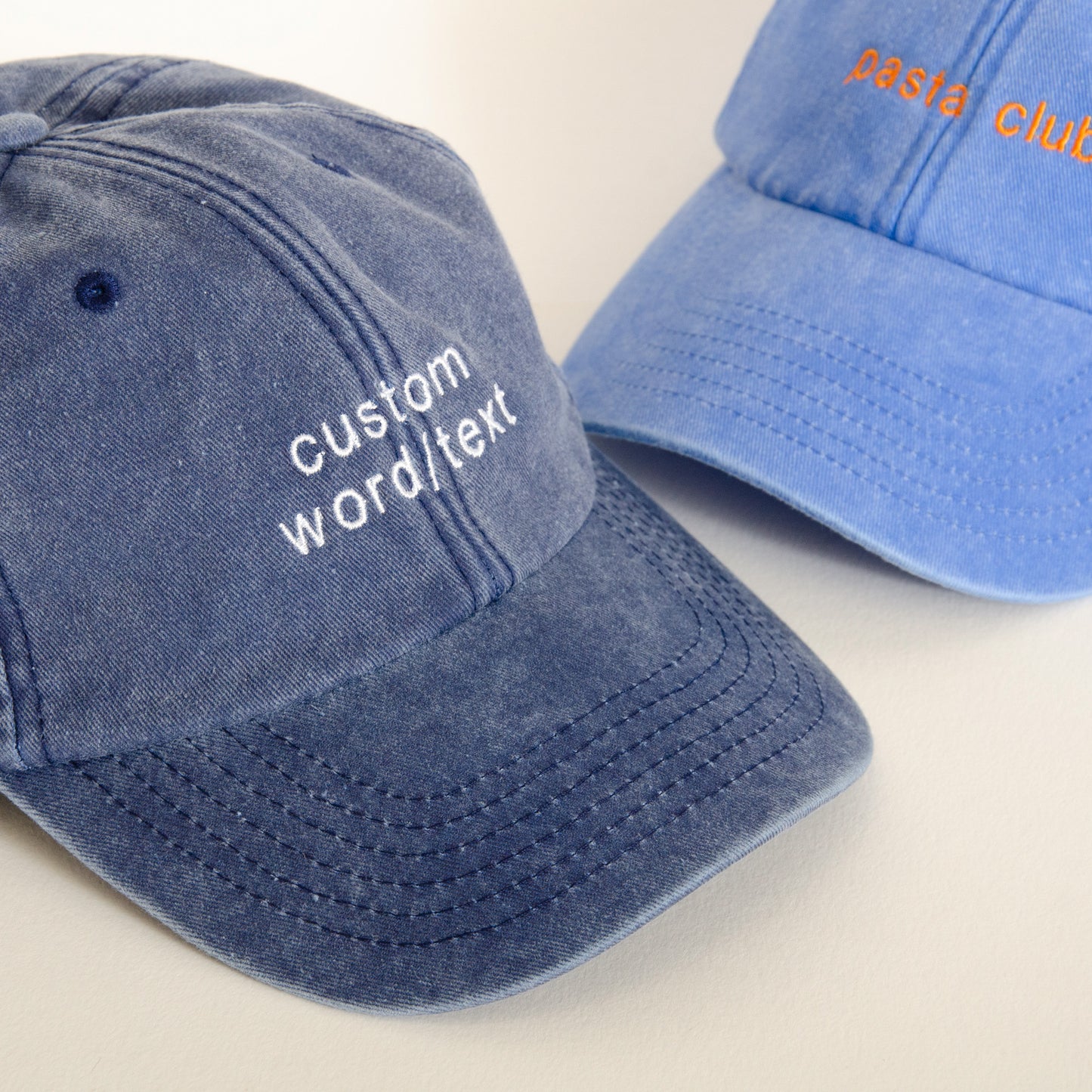 Personalised Embroidered Vintage Cap