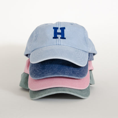 Personalised Kids Embroidered Initial Cap