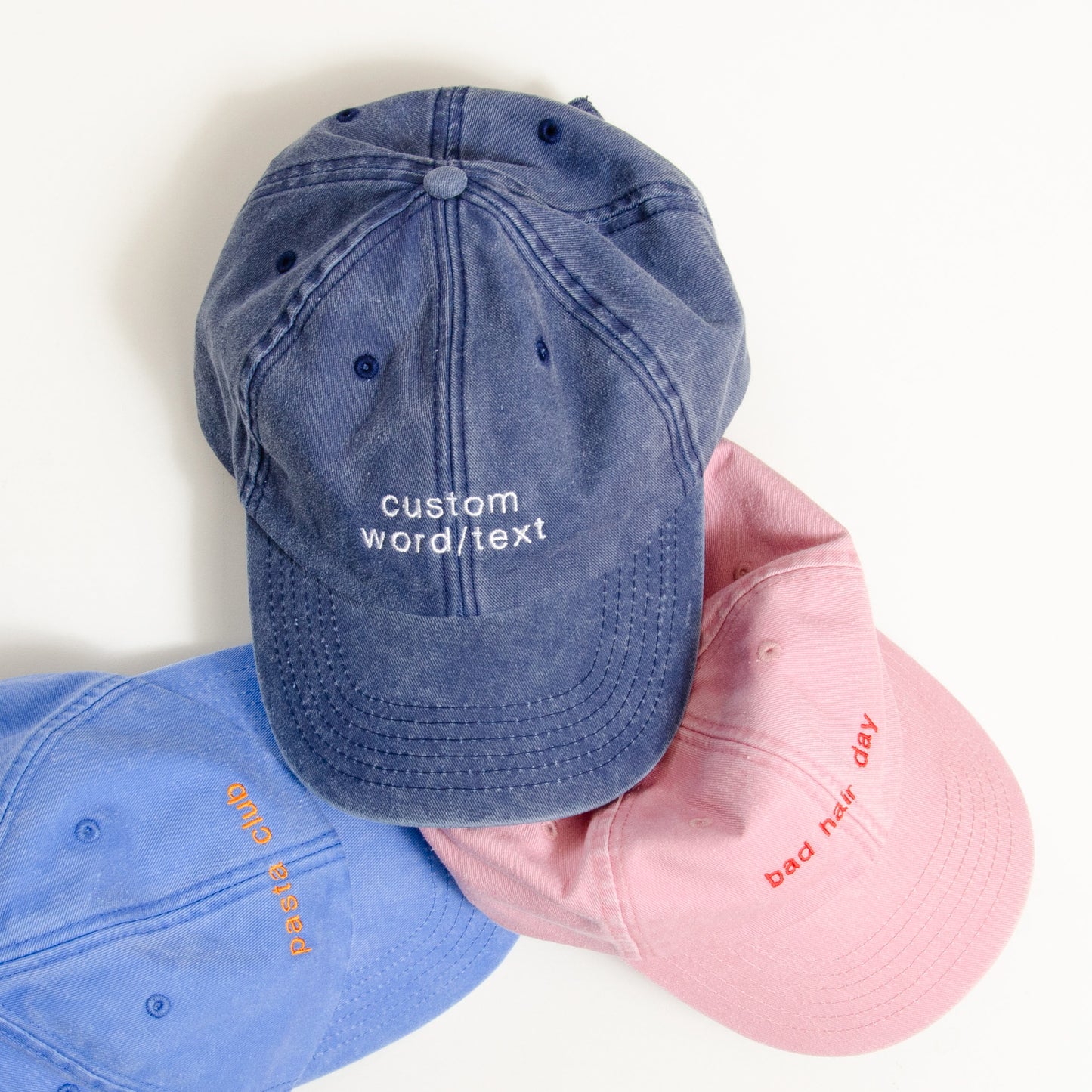 Personalised Embroidered Vintage Cap