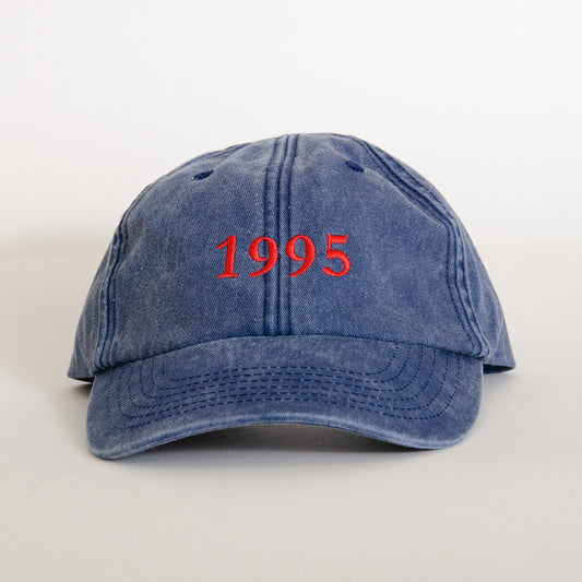 Personalised Embroidered Year Cap