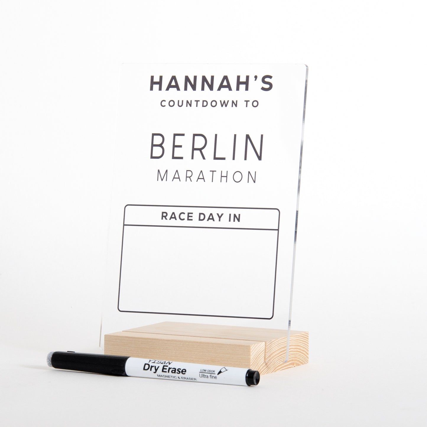 Personalised Event Countdown Sign