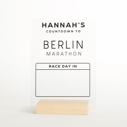 Personalised Event Countdown Sign