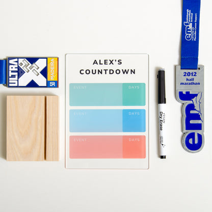Personalised Countdown Sign