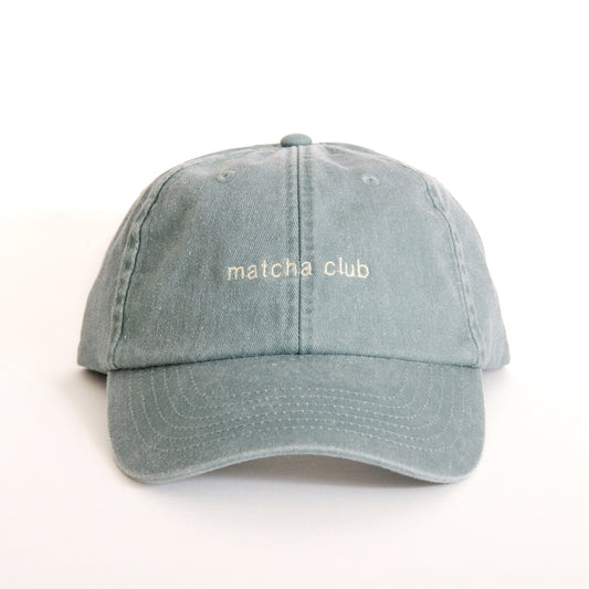 Matcha Club Cap