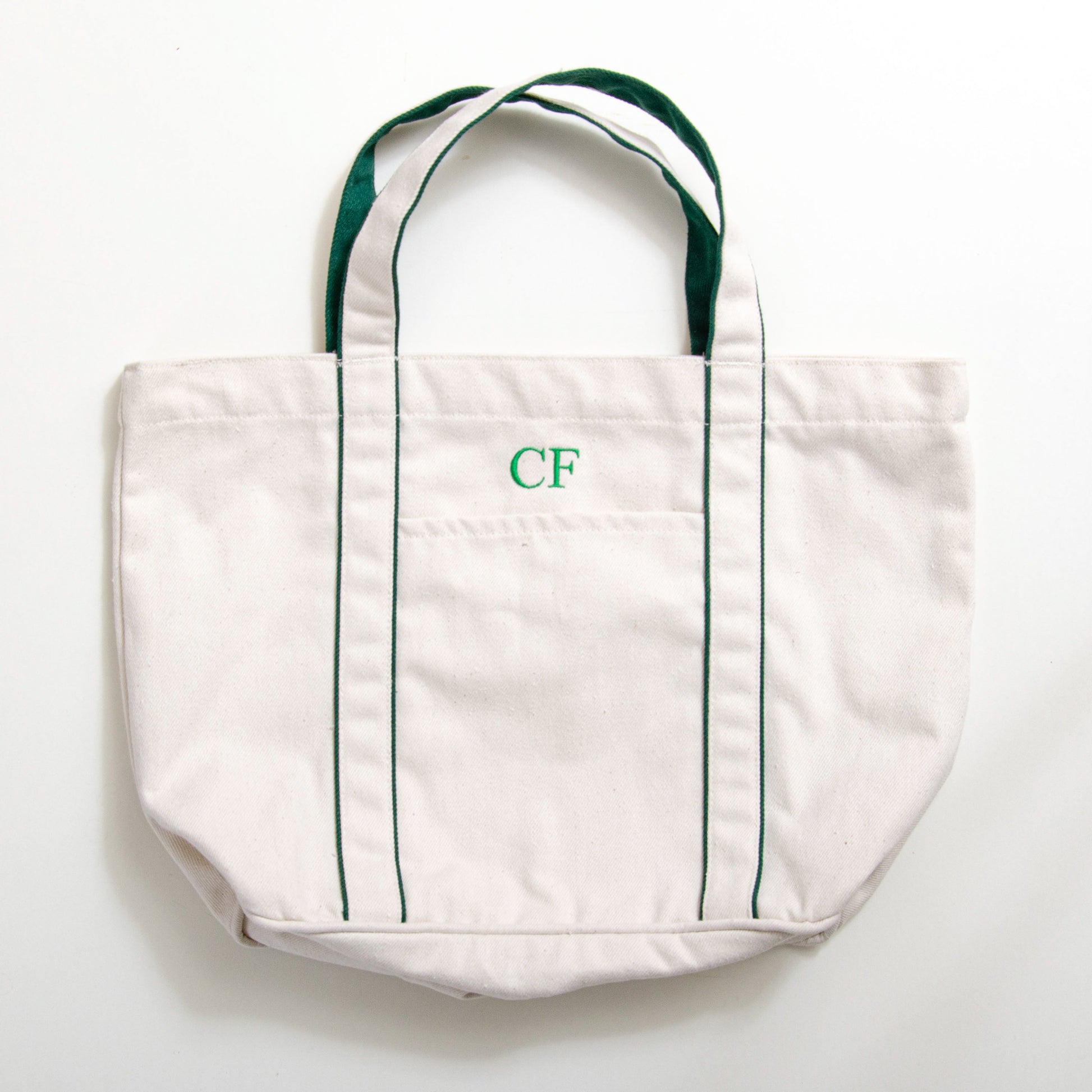Personalised Embroidered Tote Bag - Stag Design