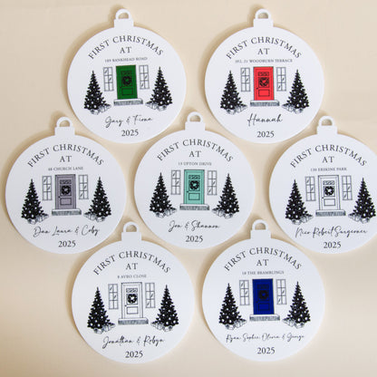 New home Christmas bauble decoration