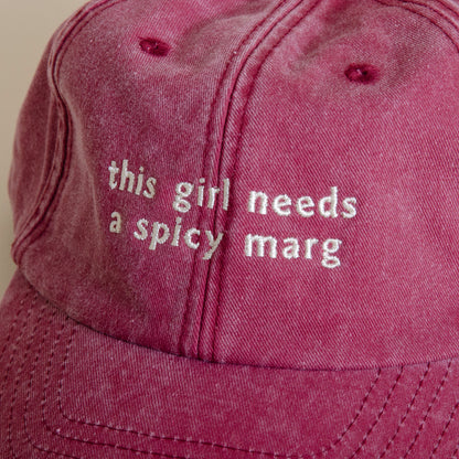 This girl needs a spicy marg cap - Stag Design