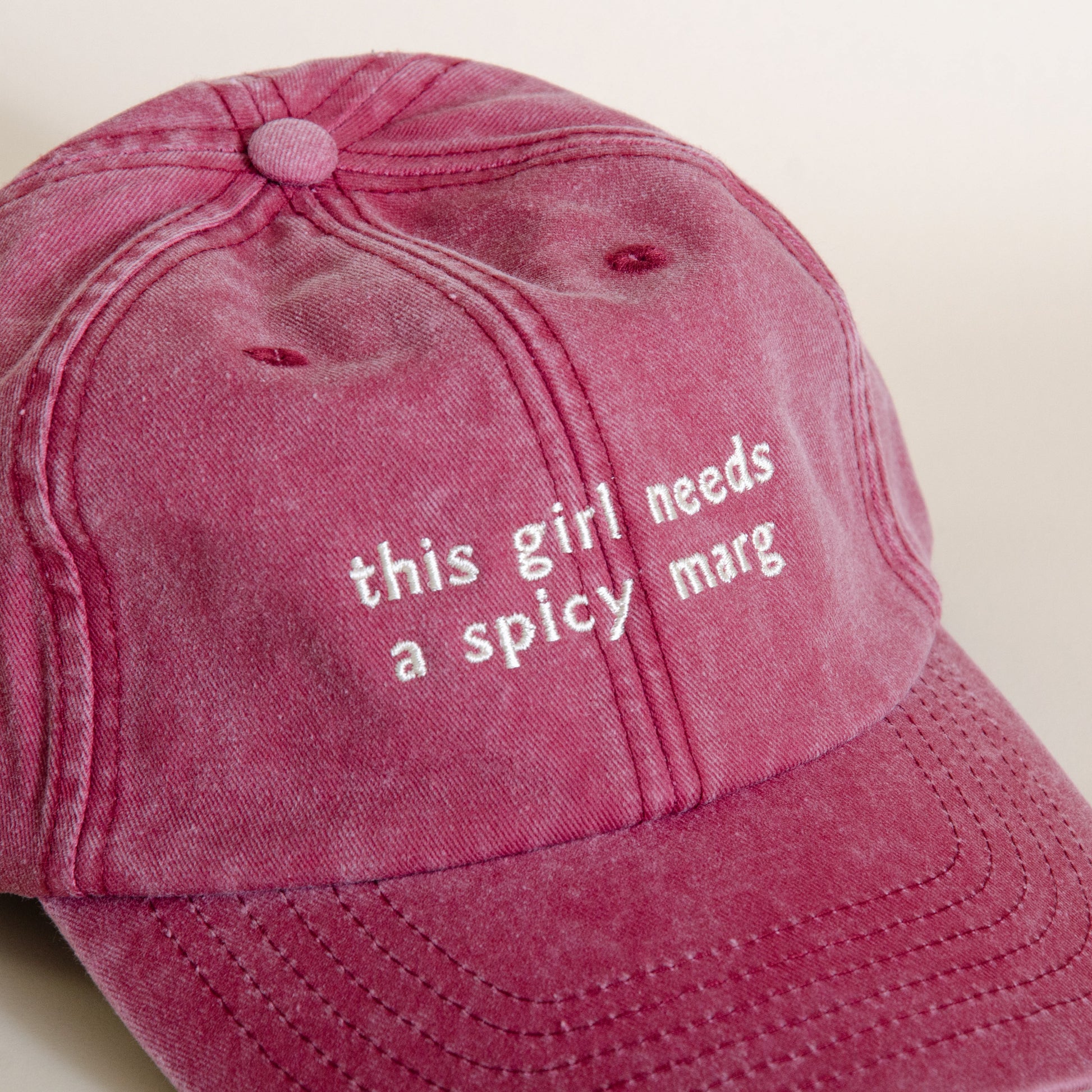 This girl needs a spicy marg cap - Stag Design