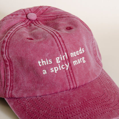 This girl needs a spicy marg cap - Stag Design