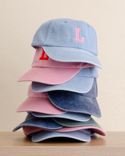 Personalised Kids Embroidered Initial Cap