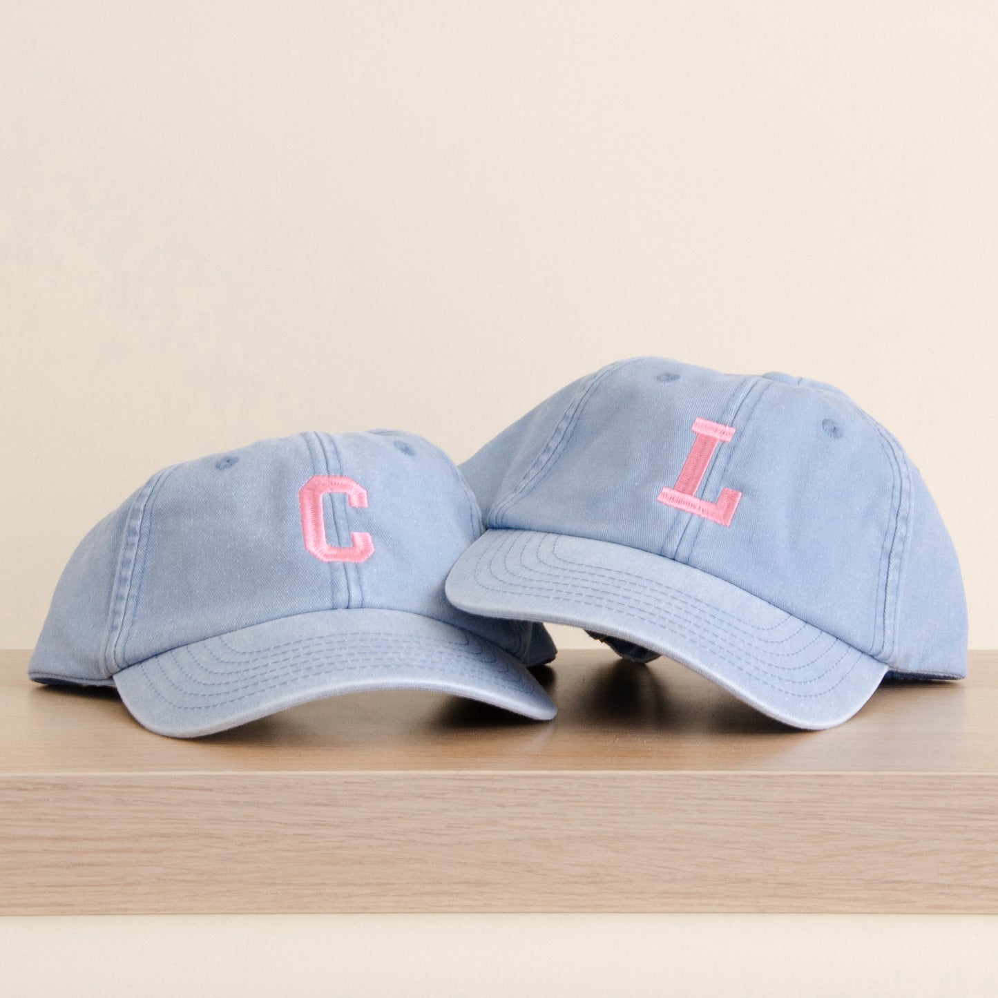 Personalised Kids Embroidered Initial Cap