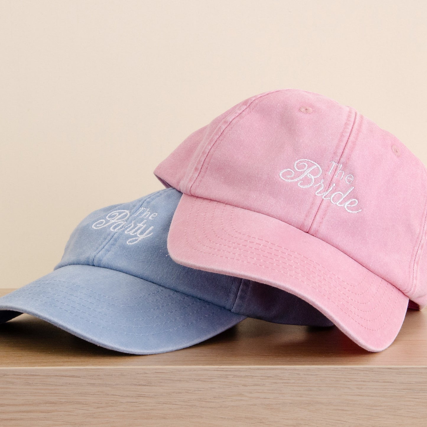 The Bride & The Party caps