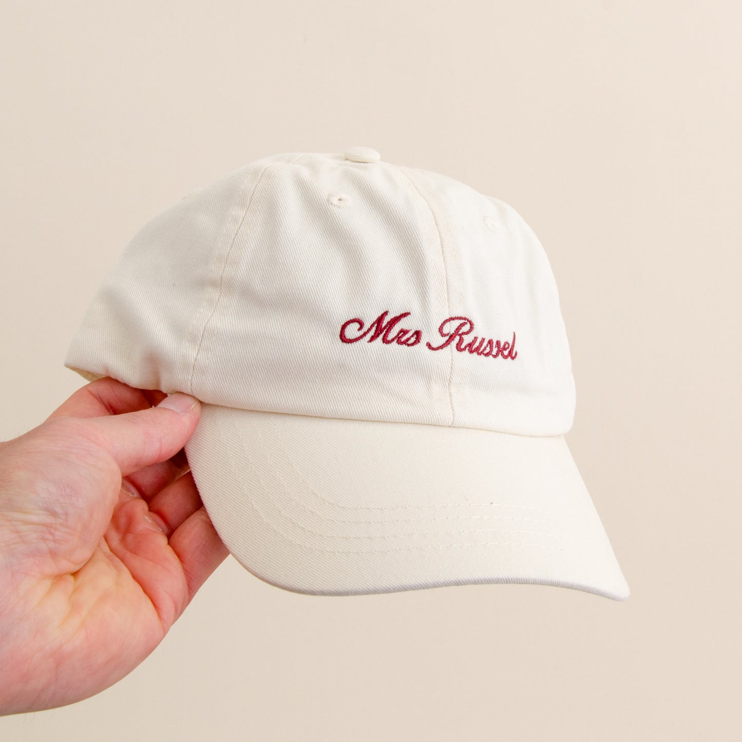 Personalised Mrs Cap