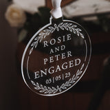 Engagement bottle gift decoration