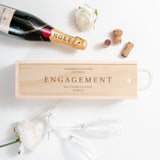 NEW! Personalised engagement bottle box landscape