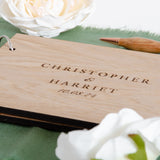 NEW! Personalised A5 wedding guest book