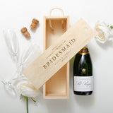 Wedding role bottle box gift