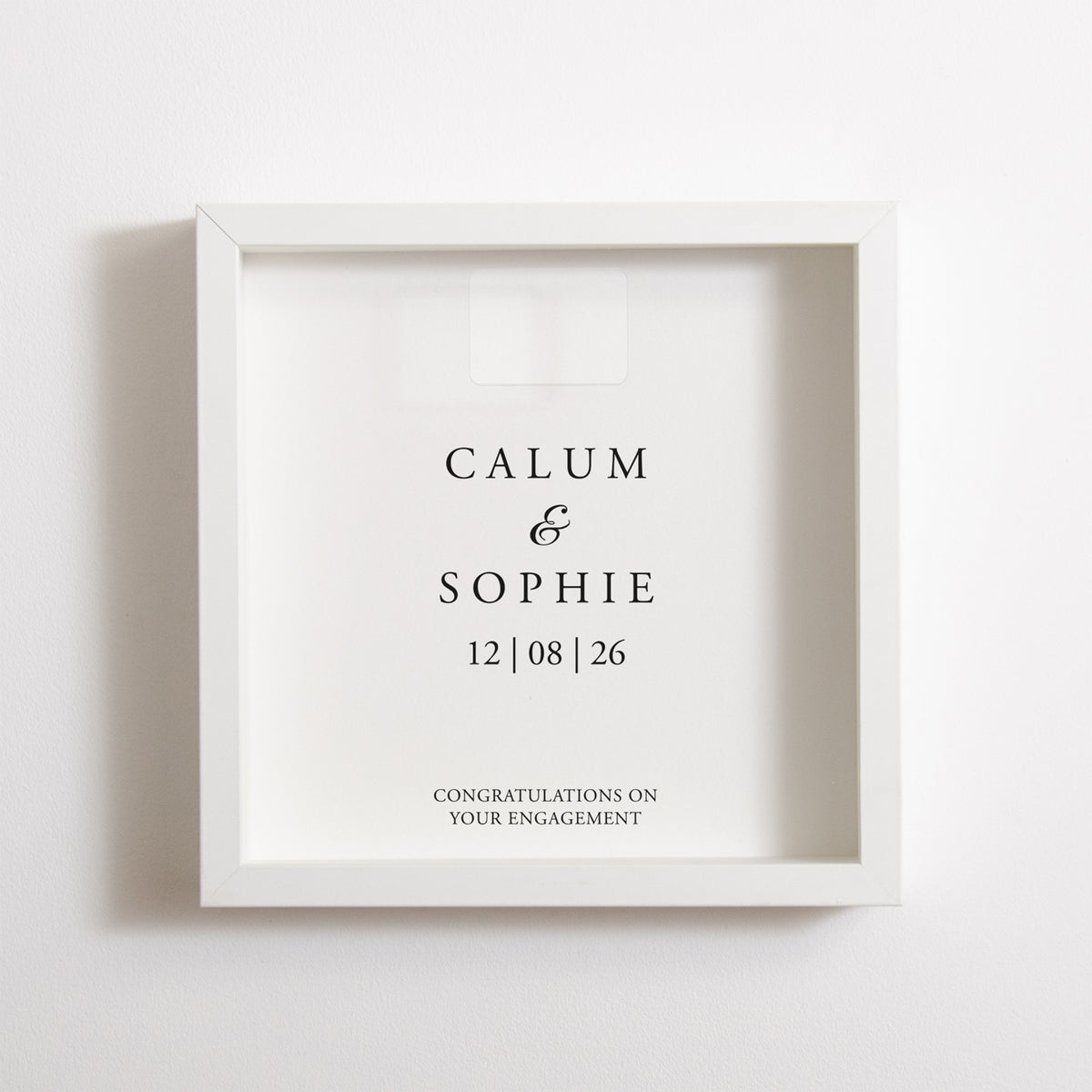 Engagement cork frame