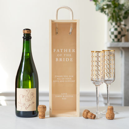 Amie Father of the bride / groom gift set - Stag Design