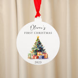 NEW! First Christmas bauble decoration