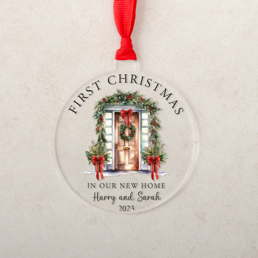 NEW! First home Christmas bauble decoration