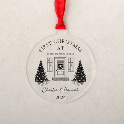 New home Christmas bauble decoration