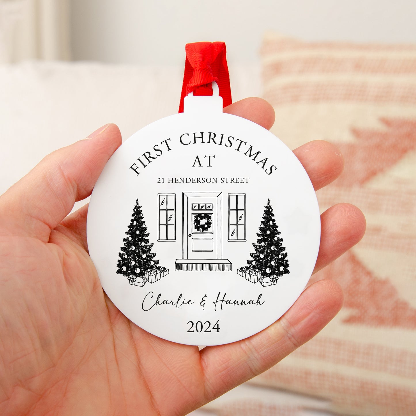 New home Christmas bauble decoration