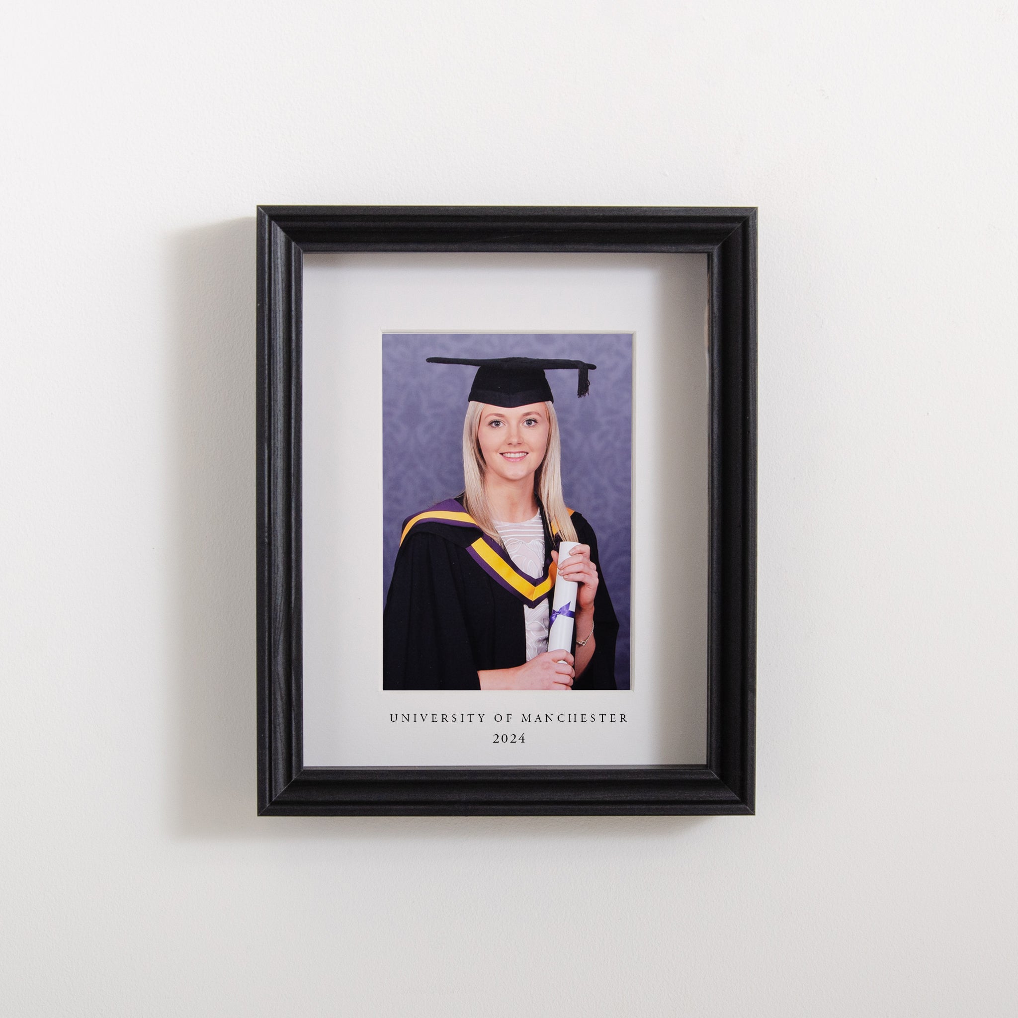 Personalised graduation photo frame – Stag Design