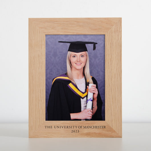 Personalised graduation photo frame – Stag Design