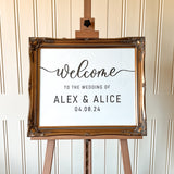 NEW! Wedding welcome sign