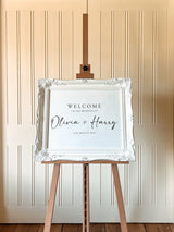 NEW! Wedding welcome sign