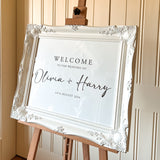 NEW! Wedding welcome sign